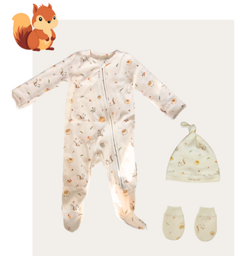 blara organic Zippered Gift Bundle